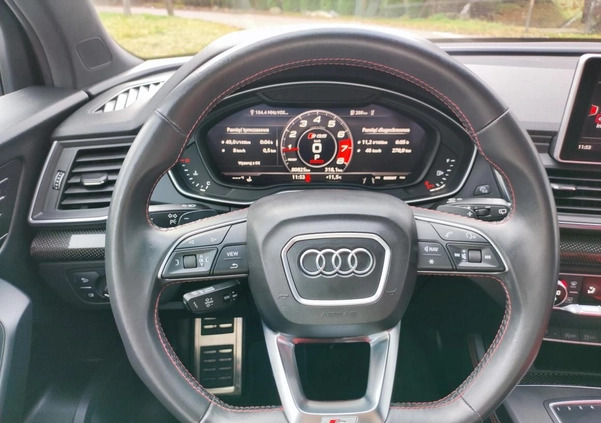 Audi SQ5 cena 176000 przebieg: 80500, rok produkcji 2019 z Strzegom małe 466